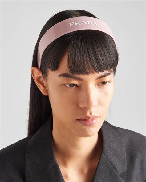 pink prada headband|amanda gorman headband prada.